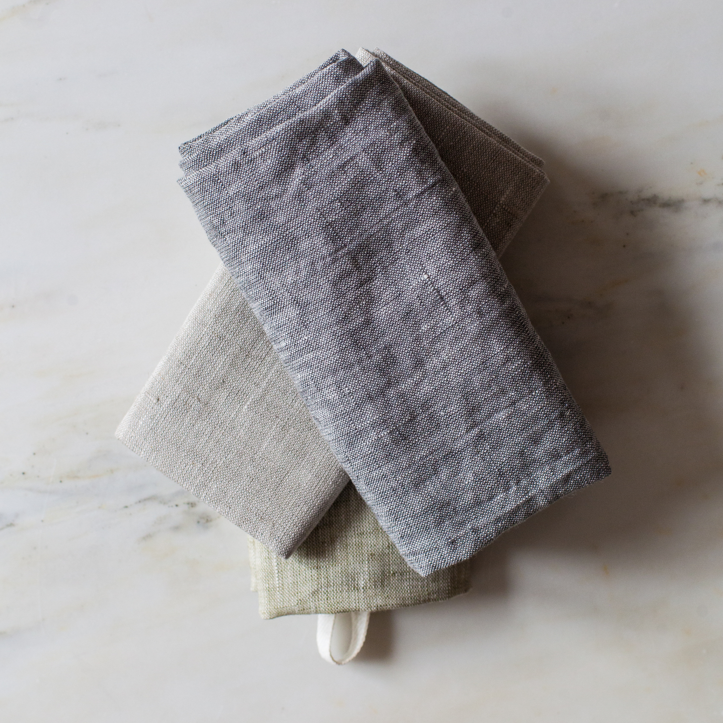Natural linen Tea Towel – Set of 2