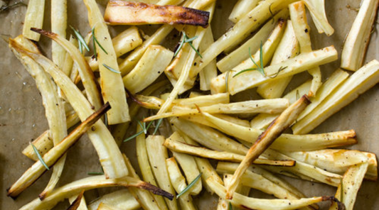 Candied Parsnip Fries