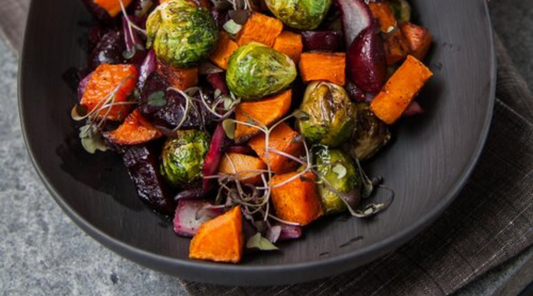 Fall Harvest Sheet pan Roasted Vegetables