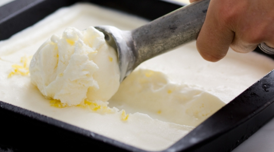 NO-ICE-CREAM-MAKER LEMON ICE CREAM